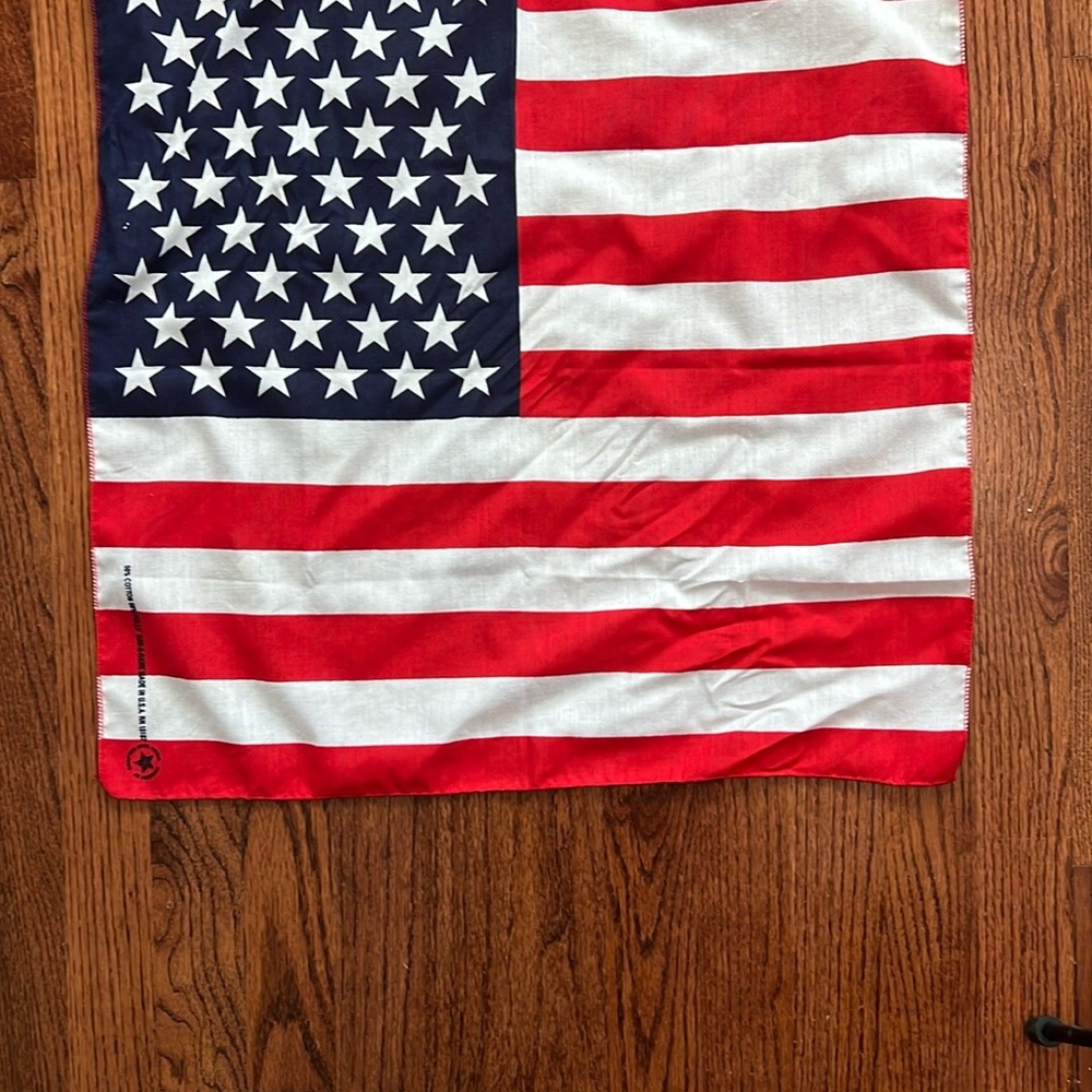 American Flag Bandana